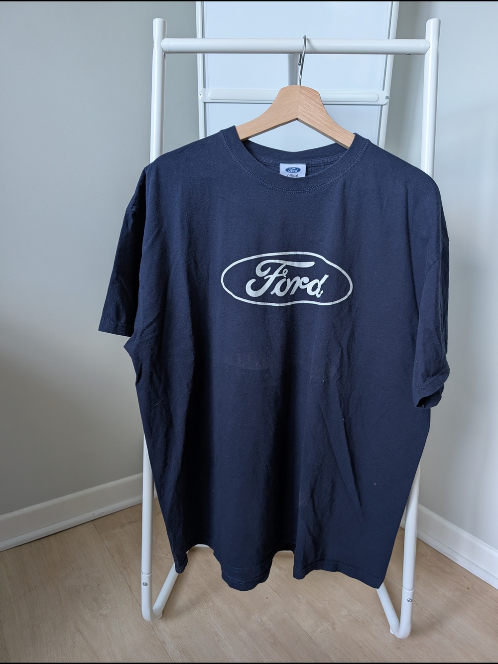 Ford Blue Short-Sleeve Logo Tee